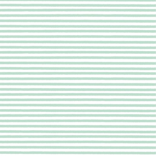Mank Cocktail Serviette aus Airlaid - Heiko in Mintgrün, 25 x 25 cm, 50 Stück - Streifen Struktur Linien Image