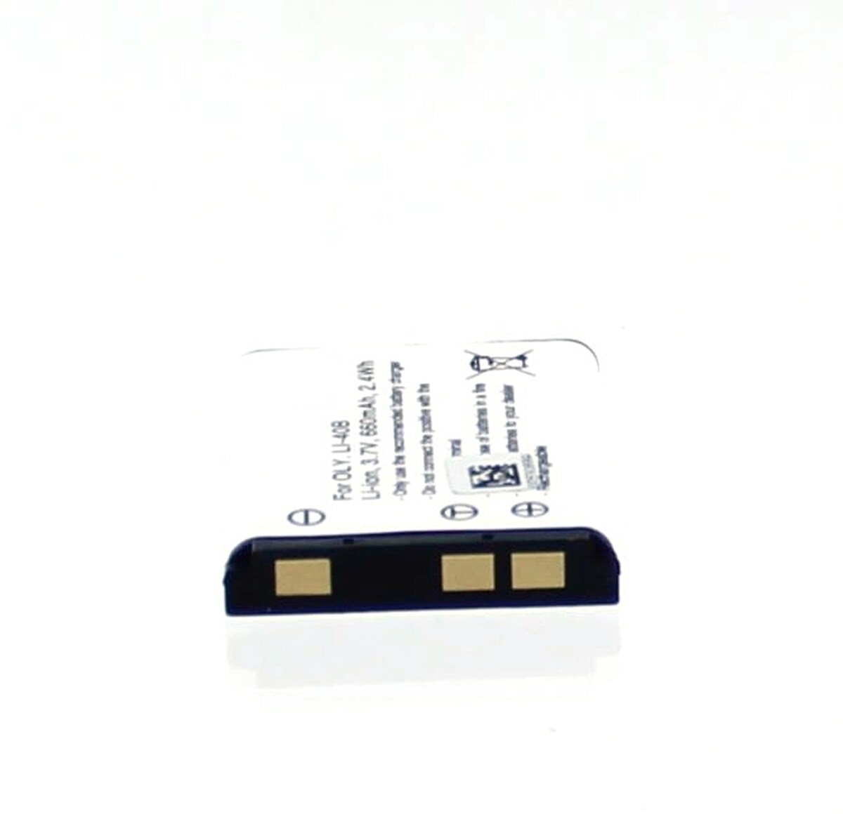 AGI Akku für Nikon Coolpix S570 Li-Ion 3,7 Volt 650 mAh schwarz Image