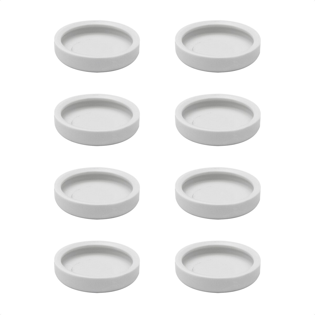 WAGNER QuickClick® Kunststoffgleiter HYPER - 8er-Set Ersatzgleiter Ø 17 mm - für Basis Ø 17 mm - DE Ware - 15833600 Image