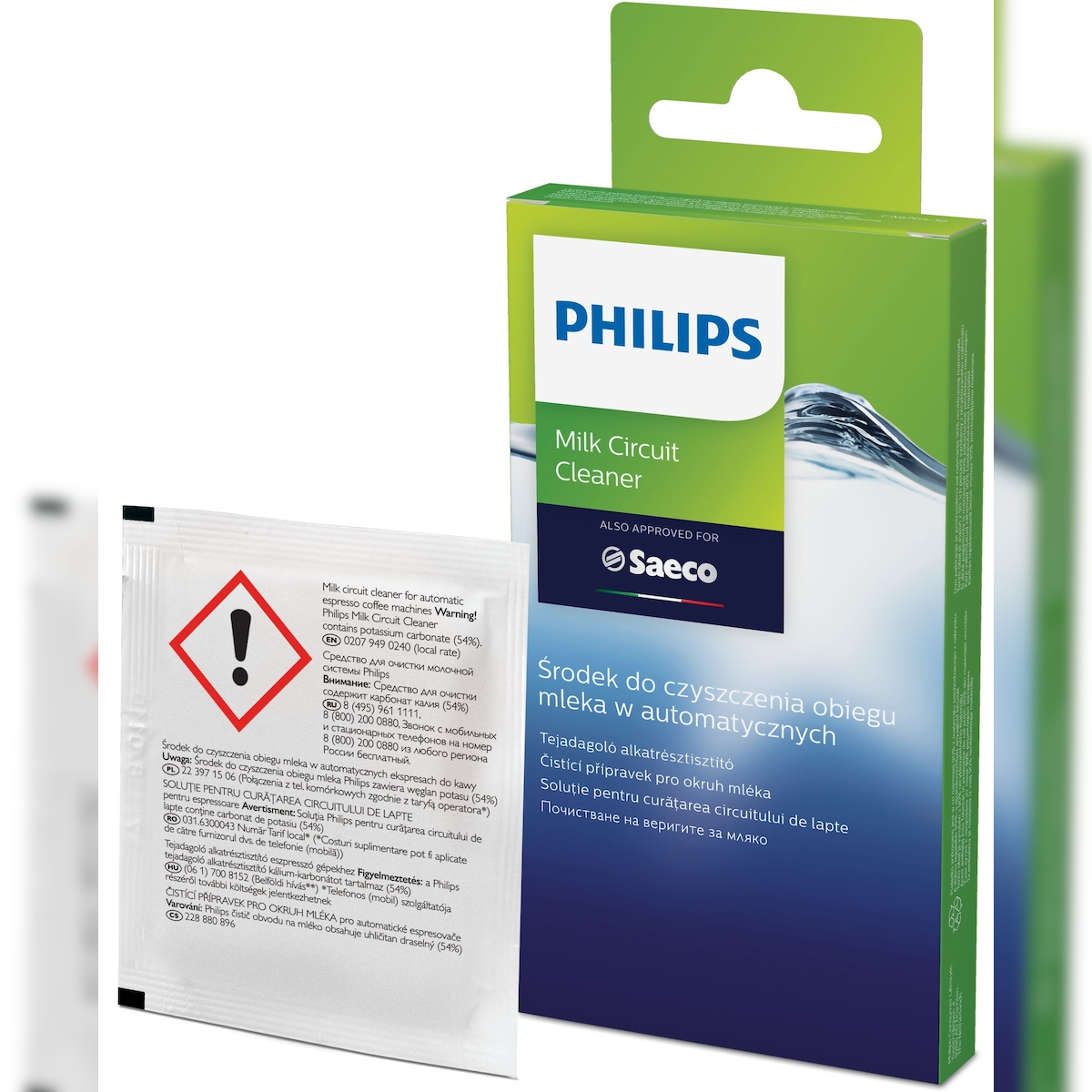 Philips CA6705/10 Beutel mit Reiniger für den Milchkreislauf Image