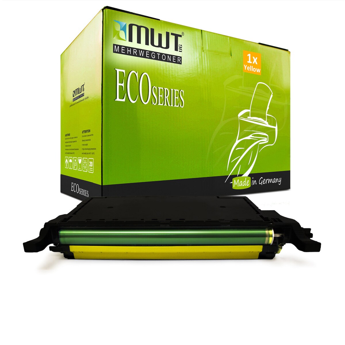 1 Mehrwegtoner kompatible Lasertoner ersetzt Samsung CLT-Y5082L Yellow Image