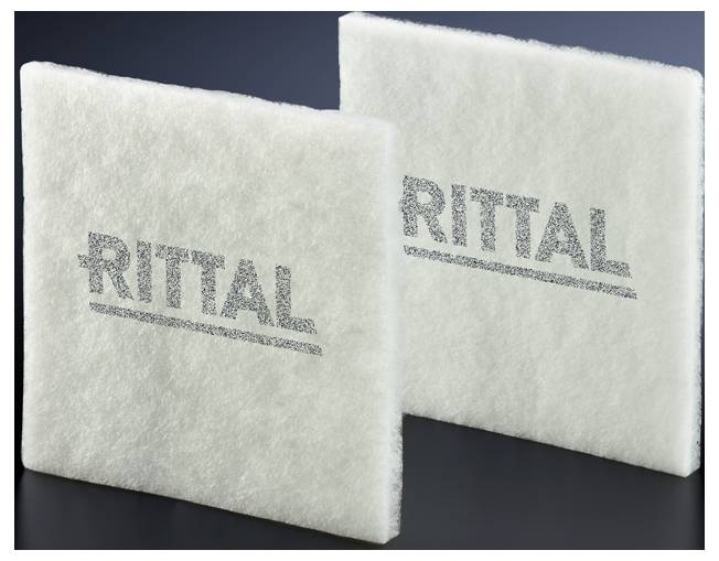 Rittal Ersatz-Filtermatte Chemiefaser (L x B x H) 173 x 173 x 17 mm 5 St. 3171.100 Image