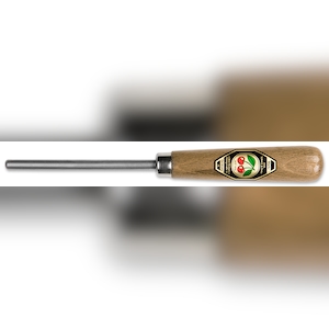 Kirschen Ziehklingenstahl rund mit Holzheft Image