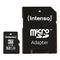 Intenso Micro-SDHC Speicherkarte, 32 GB, 10MB/s Class 10, mit SD-Adapter für Digital Cameras, Camcorders, Notebooks
