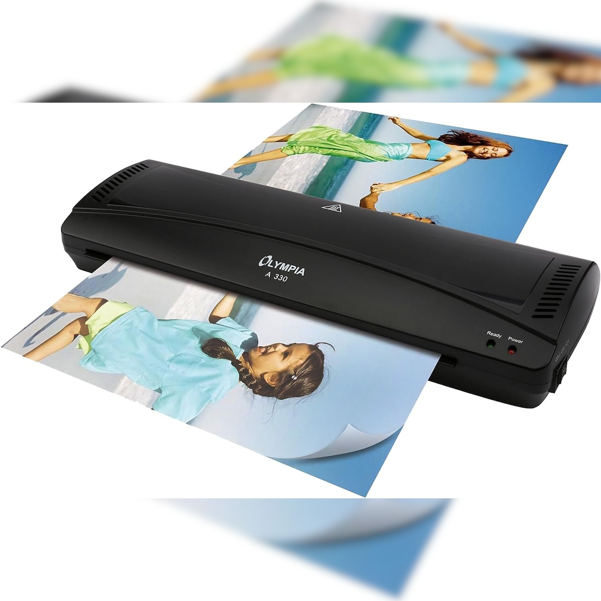 OLYMPIA A 330 Laminiergerät, bis DIN A3, Schwarz Image