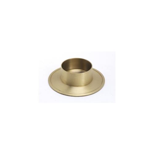 Kerzenhalter Messing Gold Matt für Ø 50 mm Kerzen, Taufkerzen, Hochzeitkerzen, Anlasskerzen