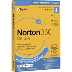 Norton 360 DELUXE 25 GB 1 User 3 Device 1 Jahr Security Updates Download Deutsch Image