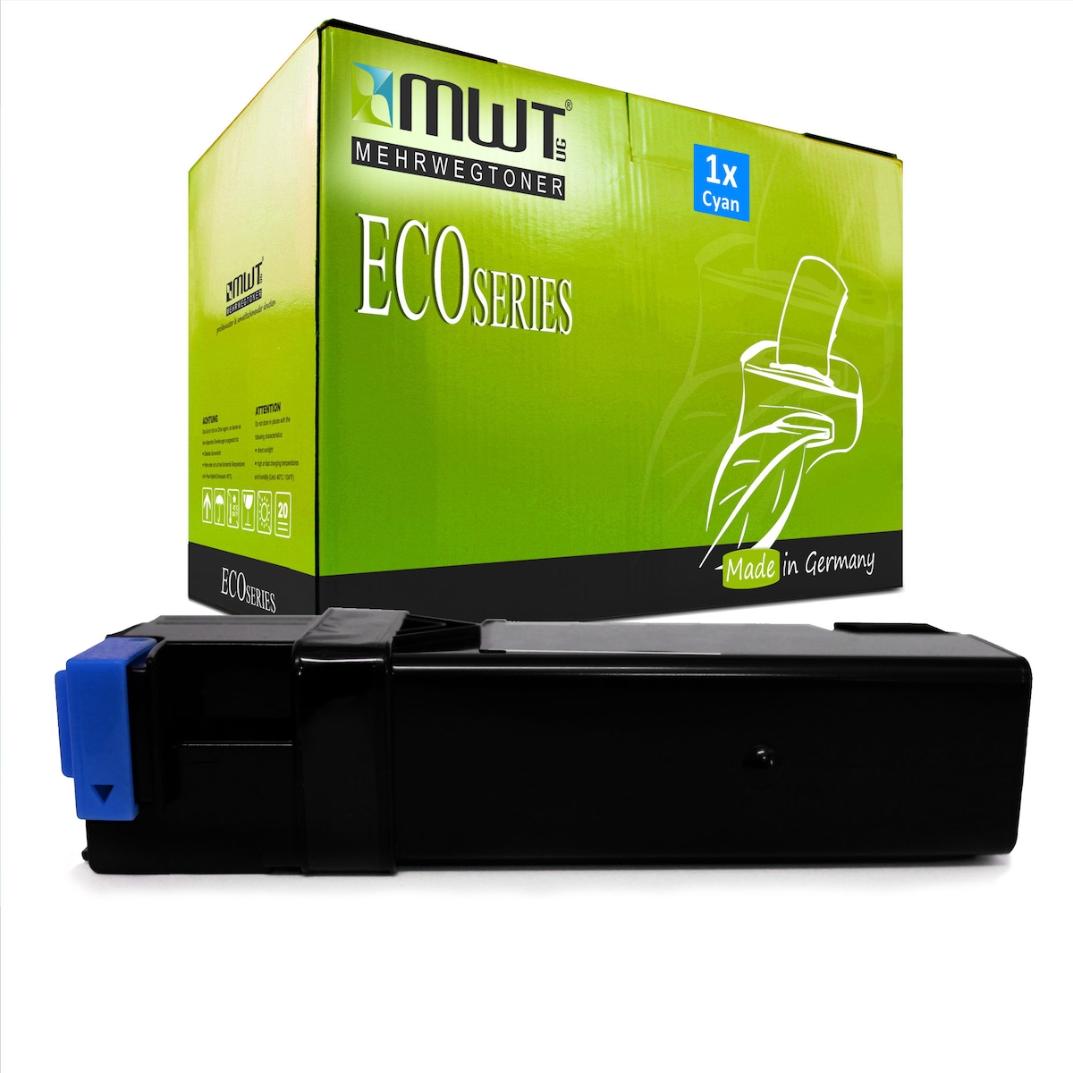 1 Mehrwegtoner kompatible Lasertoner ersetzt Xerox 106R01331 Cyan Image