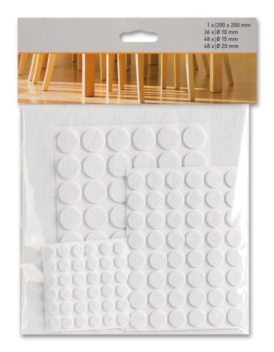 Möbelgleiter-Set weiß 133-teilig suki Image