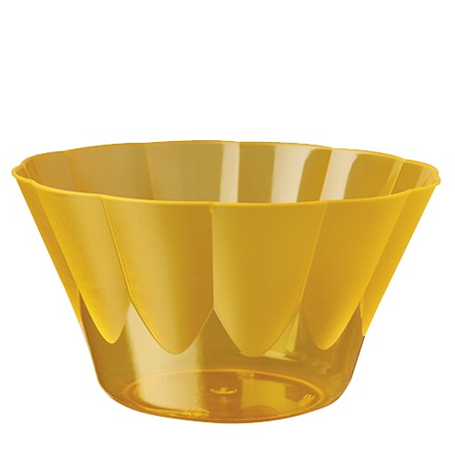 Starpak 50 Eis- und Dessertschalen, PS rund 500 ml Ø 13 cm · 7,5 cm orange Image