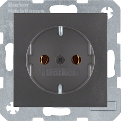 Berker Schuko-Steckd.anth/matt 47431606 Image