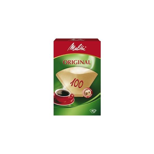 Melitta 12603.3 Kaffeefilter 40 Stück(e) Braun Einweg-Kaffeefilter