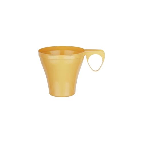 80x Premium Espressotasse Henkeltasse Kaffeetasse 8cl | 80ml beige PS