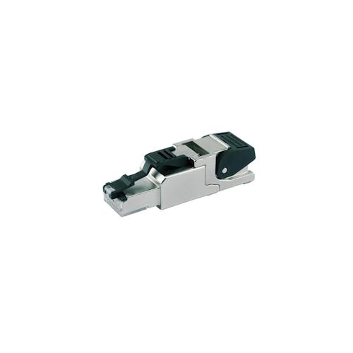 TELEGÄRTNER MFP8 feldkonfektionierbarer RJ-45 Stecker Kat.6A (Class EA) T568A