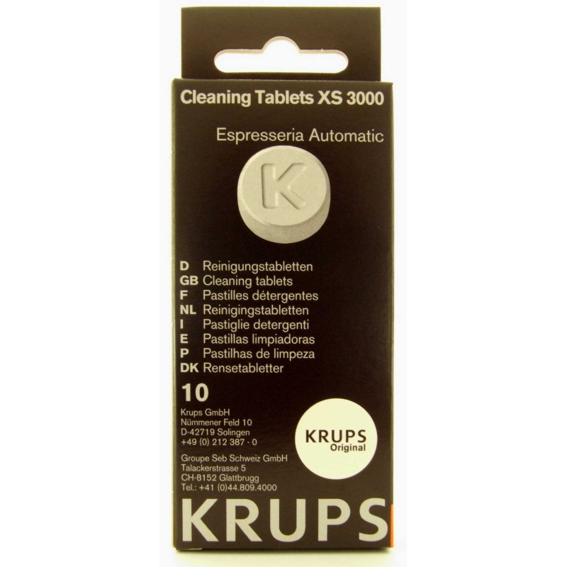Krups XS300010 Reinigungstabletten für Kaffeevollautomaten Image