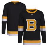 Men's adidas Black Boston Bruins Alternate Primegreen Authentic Jersey