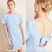 Anthropologie Dresses | Anthropologie Cape May Back Bow Mini Dress | Color: Blue/White | Size: 6