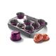 Tefal Creabake Starter Set Baking Moulds 9 Muffin Cases 3 Diamond Moulds Non-Stick Stackable System Creative Recipes Easy Baking Iron Colors
