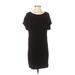 Gap Casual Dress - Shift: Black Solid Dresses - Women's Size Small