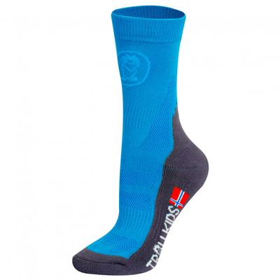 Trollkids - Kids Trekking Mid Cut Socks II - Wandersocken 27-30 | EU 27-30 blau Image