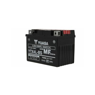 Yuasa - Batteria Moto YTX4L-BS Con Acido 12V 3,2Ah 50A