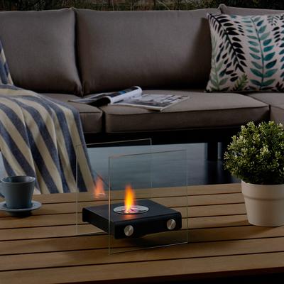 Danya B. Square Tabletop Smokeless Fireplace For Indoor/Outdoor Use