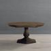 Hunter Expandable Round Dining Table - Stone Gray - Frontgate