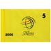 PGA TOUR Event-Used #5 Yellow Pin Flag from The Barbados World Cup on December 4th to 10th 2006