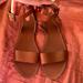 Madewell Shoes | Madewell Leather Ankle Strap Sandals | Color: Brown | Size: 9