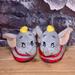 Disney Shoes | Disney Dumbo Slippers Size 5-6 Toddlers | Color: Gray/Red | Size: 5-6