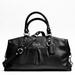 Coach Bags | Coach Ashley Leather Satchel | Color: Black/Silver | Size: Os