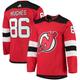 Men's adidas Jack Hughes Red New Jersey Devils Home Authentic Pro Player
