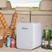 AstroAI 0.35 cu. ft. Freestanding Mini Fridge in White | 14 H x 10 W x 13 D in | Wayfair ASIM10NW