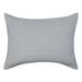 Eastern Accents Brera 100% Cotton Zipper Sham in Gray | 20 H x 27 W x 0.5 D in | Wayfair STN-32-GR