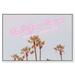 Floral & Botanical 'Fuel Your Passion PINK' Trees By Oliver Gal Wall Art Print Canvas in White | 36 H x 24 W x 1.5 D in | Wayfair