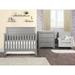 Child Craft Woodland 4-in-1 Convertible Crib Wood in Brown/Gray/Green | 47 H x 30.75 W in | Wayfair F39103.57