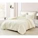 Dakota Fields Kilgo Microfiber Comforter Set Polyester/Polyfill/Microfiber in White | King Comforter + 2 KingShams | Wayfair