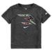 Toddler Nike Heathered Black 3BRAND by Russell Wilson Combat Fill Performance T-Shirt