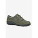 Extra Wide Width Women's Shine Sneaker by Drew in Olive Mesh Combo (Size 7 1/2 WW)