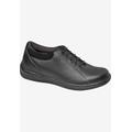 Women's Tulip Oxford Flat by Drew in Black Calf (Size 5 1/2 M)