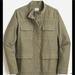 J. Crew Jackets & Coats | J Crew Garment Dyed Military Jacket, Nwt | Color: Green | Size: Xl