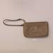 Coach Bags | Coach Wristlet Twist Lock. Tan Leather. | Color: Tan | Size: Os