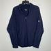 Adidas Shirts | Adidas Climawarm Mens M Blue Long Sleeve Quarter Zip Pullover Sweatshirt | Color: Blue | Size: M