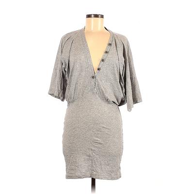 T Luxury Apparel Casual Dress - Mini: Gray Dresses - Used - Size Medium