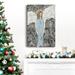 The Holiday Aisle® Angels Everyone I Premium Gallery Wrapped Canvas - Ready To Hang Canvas in Black/Blue/Green | 12 H x 8 W x 1 D in | Wayfair