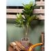 Primrue Potted Artificial Fiddle Leaf Tree 4Ft Plastic | 36 H x 16 W x 12 D in | Wayfair 38210D23BB2F41279561A79D42A7AA99