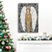 The Holiday Aisle® Angels Everyone III Premium Gallery Wrapped Canvas - Ready To Hang Metal in Black/Blue/Green | 40 H x 30 W x 1 D in | Wayfair