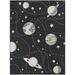 84 x 63 x 0.3 in Rug - Zoomie Kids Betha Black/Cream/Gray Kids Area Rug | 84 H x 63 W x 0.3 D in | Wayfair 99DDD5A0F52247629A95E2D772096503