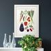 Rosalind Wheeler Garden Offering I Premium Framed Matte - Ready To Hang Metal in Black/Blue/Green | 32 H x 23 W x 1 D in | Wayfair