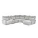 Avenue Power Modular Reclining Sectional Sofa with Right Chaise